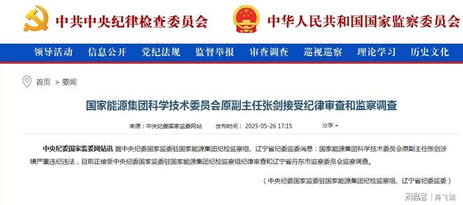 企观察：国能集团张剑被查他这个国企高管无限悲凉的人生末路(图2)