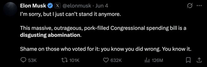 “令人作呕”！马斯克离职后开喷：忍不了了(图2)