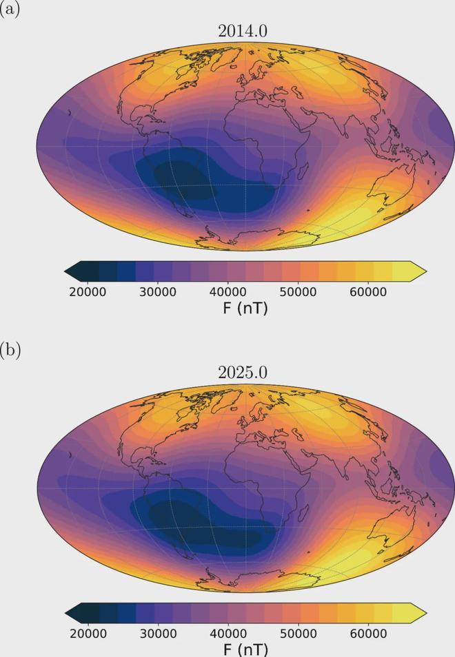 即将发布！地磁破洞越来越大面积超半个欧洲最新数据令人担忧(图4)