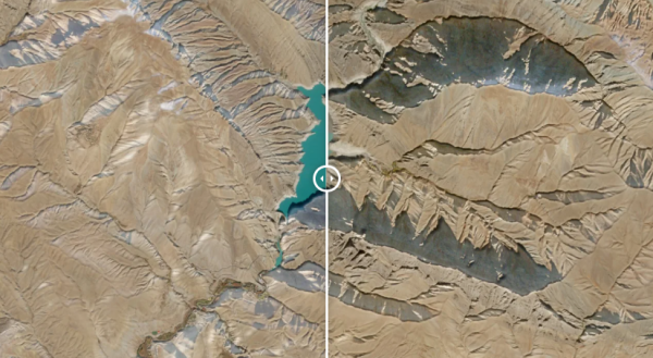 太空可见的干涸！“绝望的德黑兰人能去哪呢？”(图2)