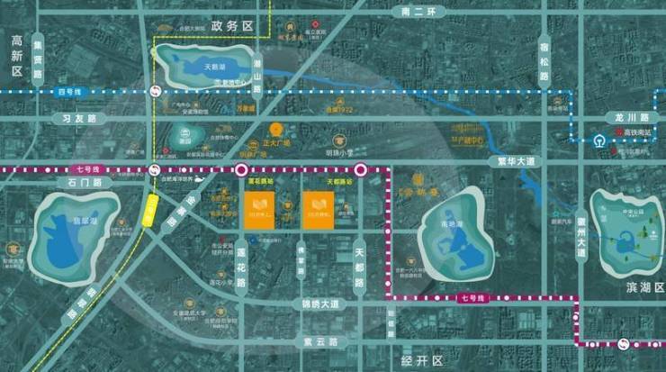 合肥皖投云启锦上花园售楼部电话号码多少(图3)