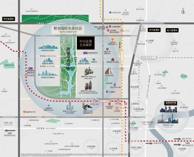 官方聚焦普陀金茂府官方售楼处发布：普陀金茂府首府豪宅封面宝座(图14)