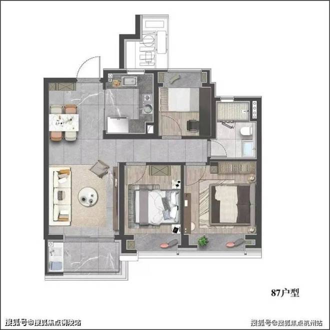 官方通告中环云悦府售楼处官方发布：中环云悦府理想置业优选(图12)